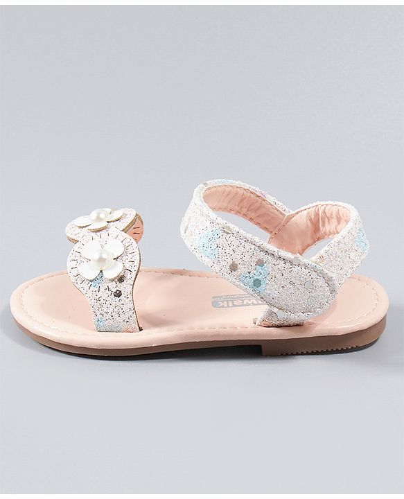Cute Walk by Babyhug Sandals - Peach