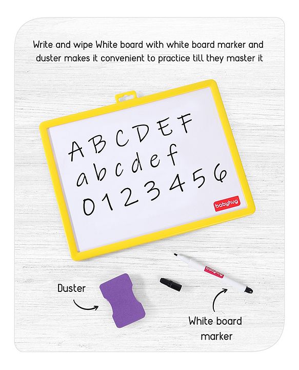 Babyhug Spell World Magnetic Learning Set - 96 Pictures & 144 Alphabets | Fun Magnetic Board | Word Building & Spelling Practice | Enhances Vocabulary, Memory & Problem-Solving Skills | BIS Certified