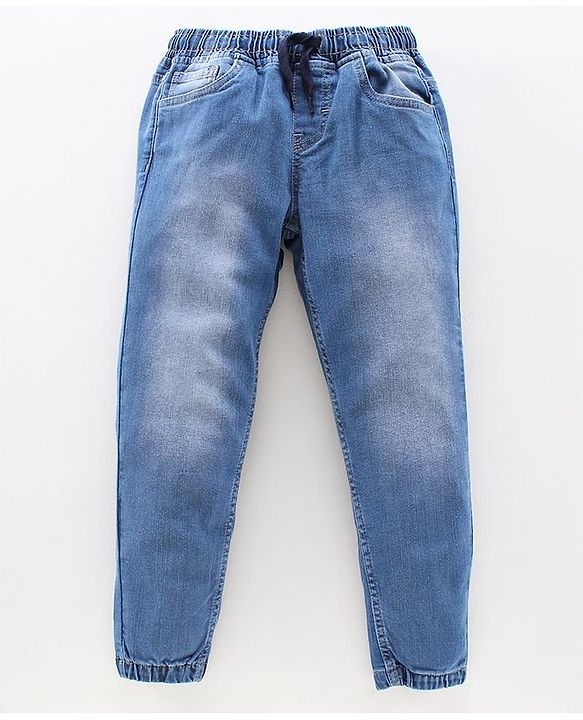 Pine Kids Full Length Enzyme Wash Denim Jeans - Blue