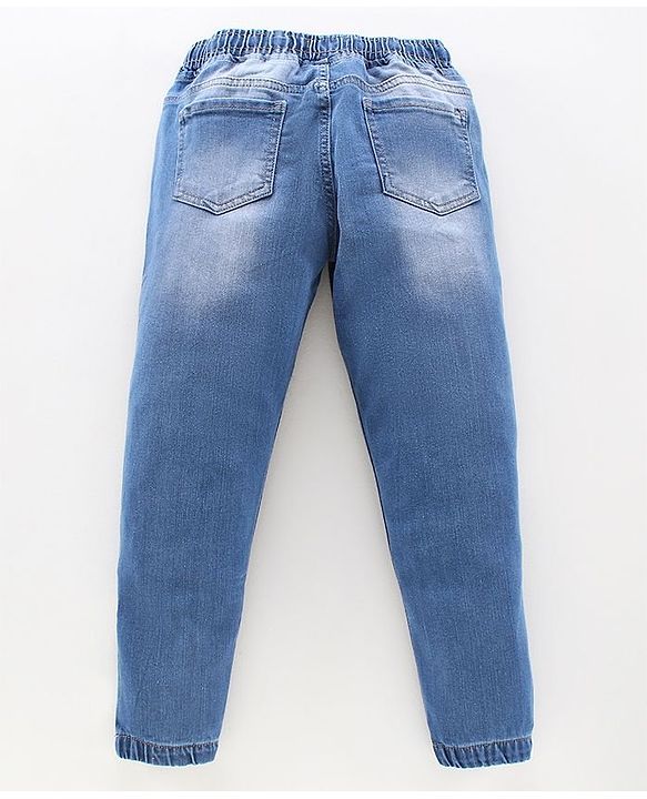 Pine Kids Full Length Enzyme Wash Denim Jeans - Blue