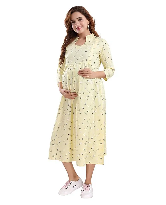 Maternity hot sale dresses firstcry