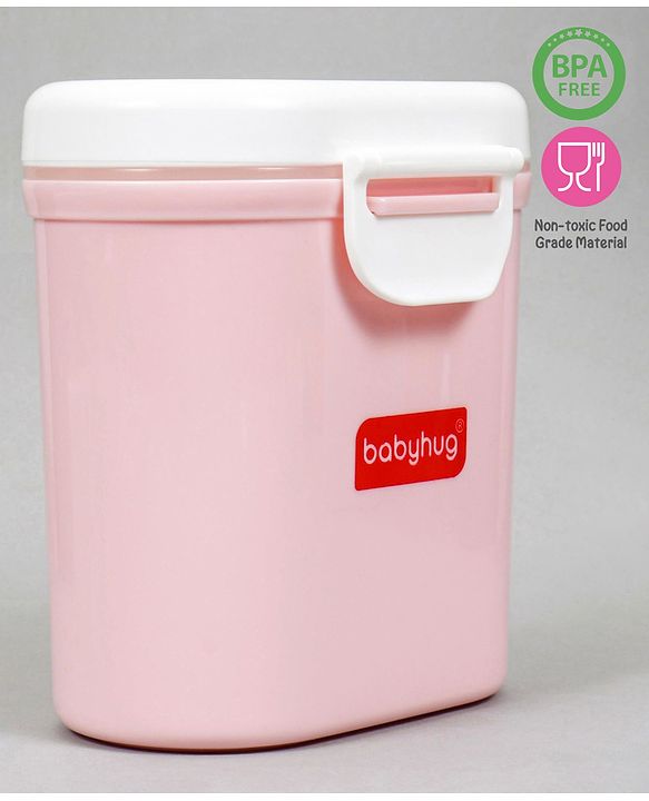 Babyhug Portable Milk Powder Container - Pink