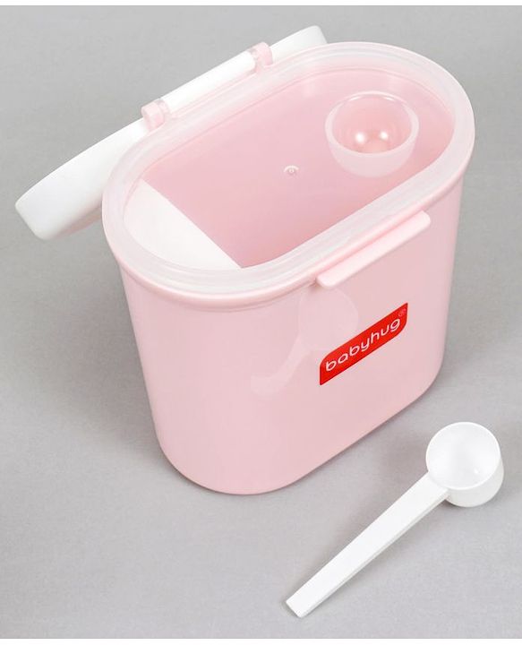 Babyhug Portable Milk Powder Container - Pink