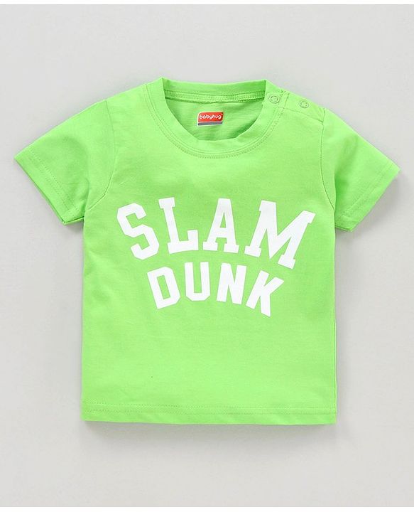Babyhug Half Sleeves T-shirt Text Print Pack of 5 - Multicolor