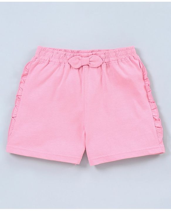 Pine Kids Organic Shorts Pack of 2 - Black Pink