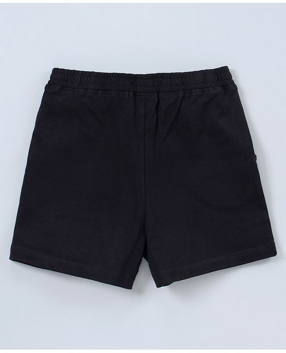 Pine Kids Organic Shorts Pack of 2 - Black Pink