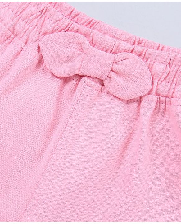 Pine Kids Organic Shorts Pack of 2 - Black Pink