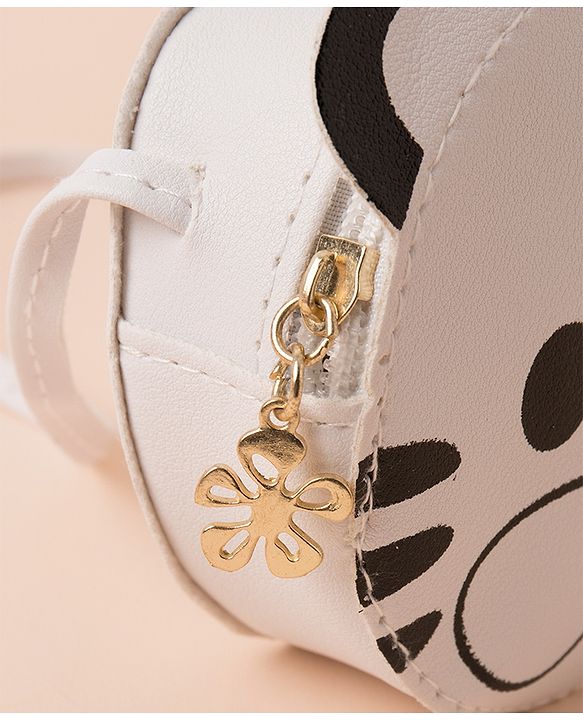 Babyhug Free Size Sling Bag Tiger Print - White