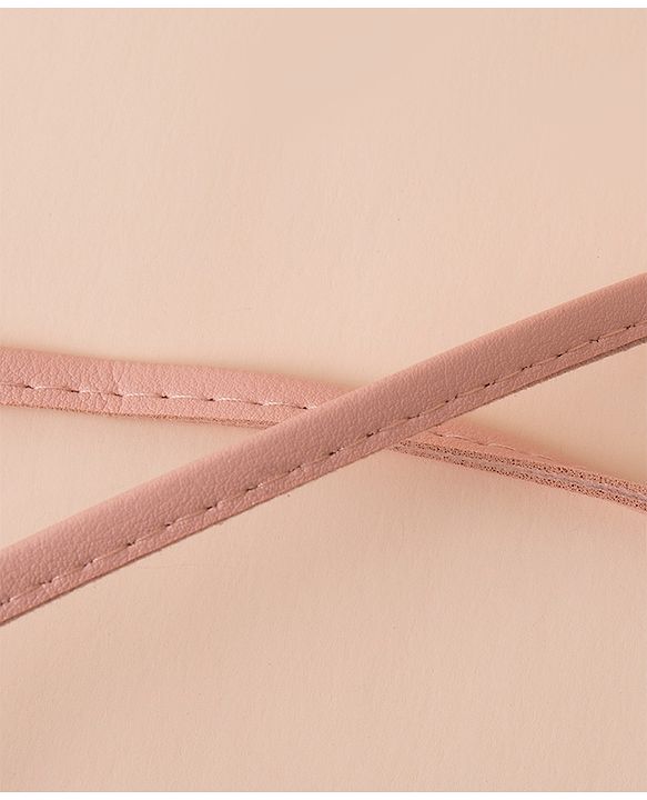 Babyhug Kitty Shaped Sling Bag - Peach