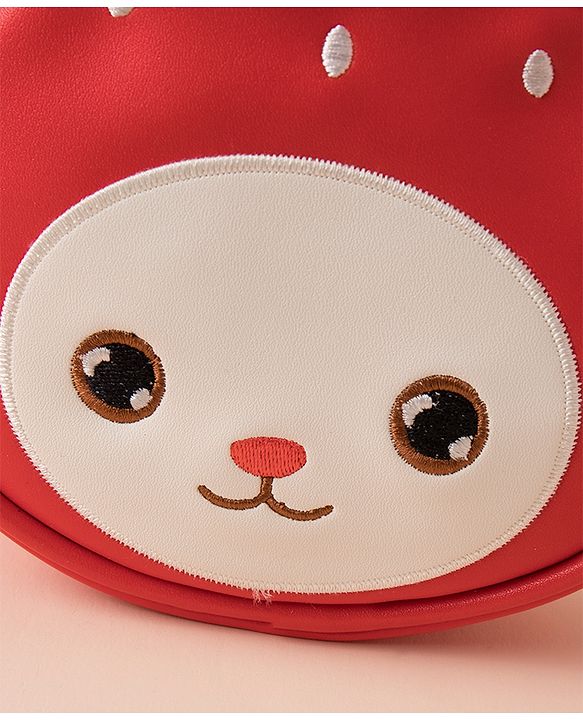 Babyhug Free Size Sling Bag Bunny Print - Red