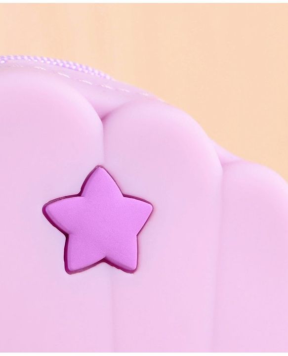 Babyhug Star Printed Sling Bag - Purple