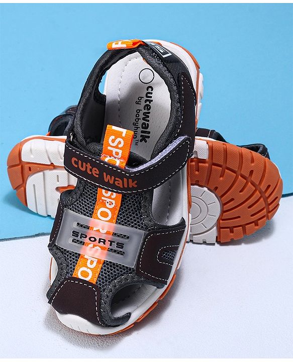 Cute Walk by Babyhug Casual Sandals - Brown