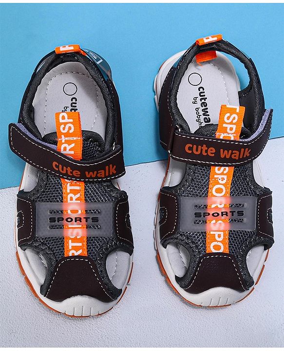 Cute Walk by Babyhug Casual Sandals - Brown
