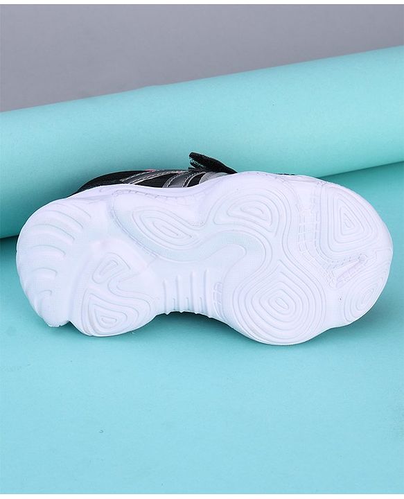 Cute Walk by Babyhug Sports Shoes - Black