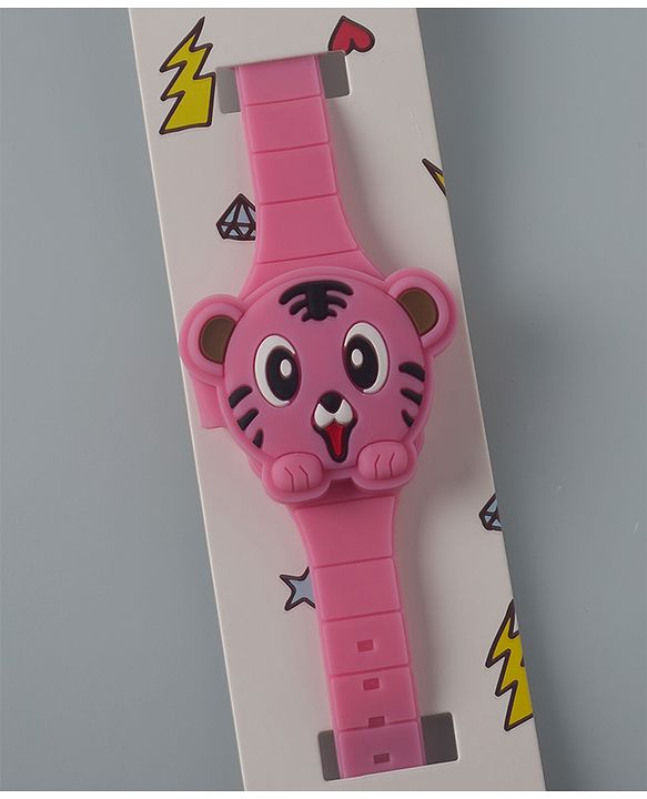 Babyhug Free Size Digital Watch - pink