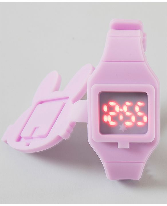 Babyhug Free Size Digital Watch - Pink