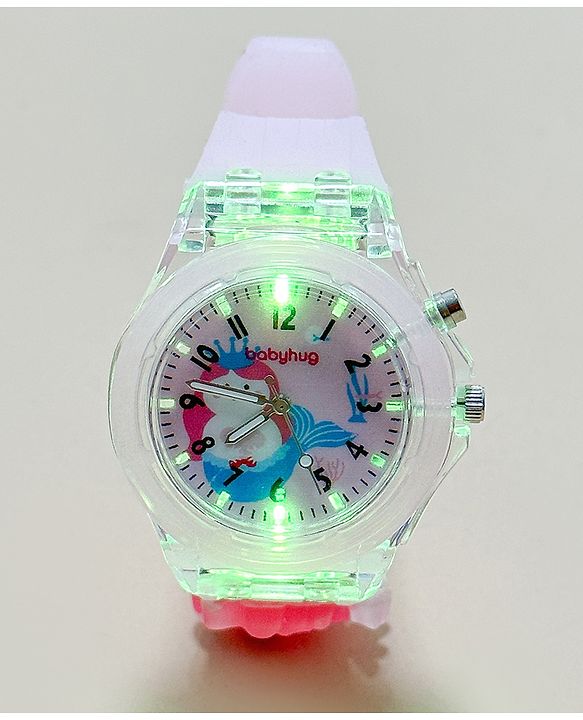 Bayhug Free Size Analog Watch - Pink