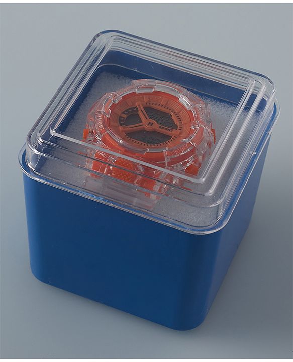 Pine Kids Free Size Digital Watch - Orange
