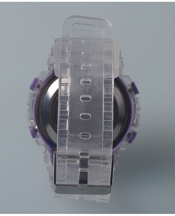 Pine Kids Free Size Digital Watch - Purple