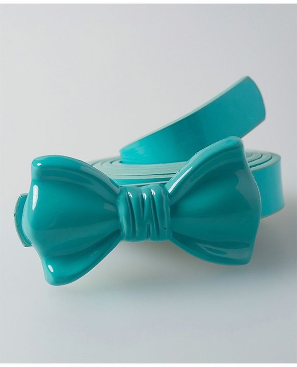 Pine Kids Free Size Bow Design Belt - Mint