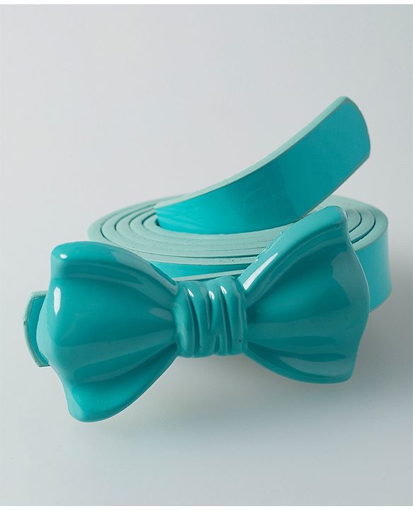 Pine Kids Free Size Bow Design Belt - Mint