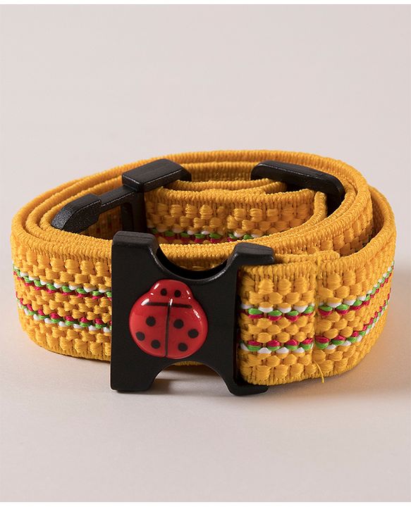 Babyhug Free Size Belt Strawberry Patch - Yellow