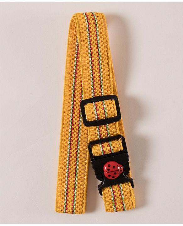 Babyhug Free Size Belt Strawberry Patch - Yellow