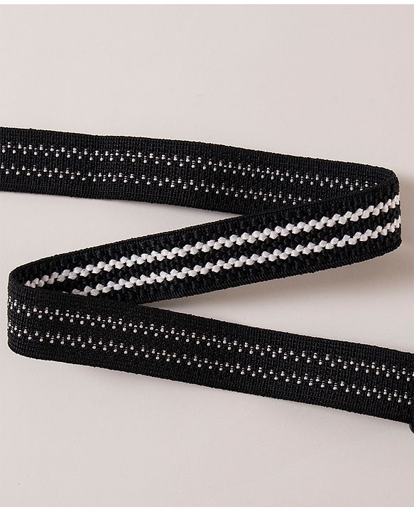 Babyhug Free Size Belt Strawberry Patch - Black