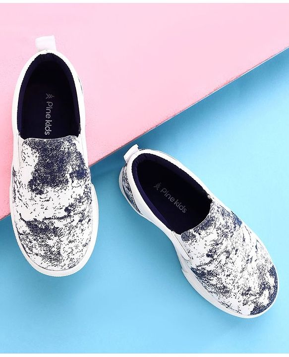 Pine Kids Casual Shoes - White