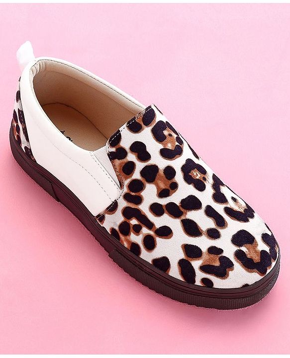 Pine Kids Casual Shoes - White Brown