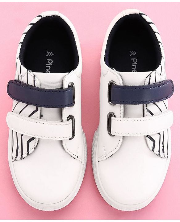 Pine Kids Casual Shoes - White