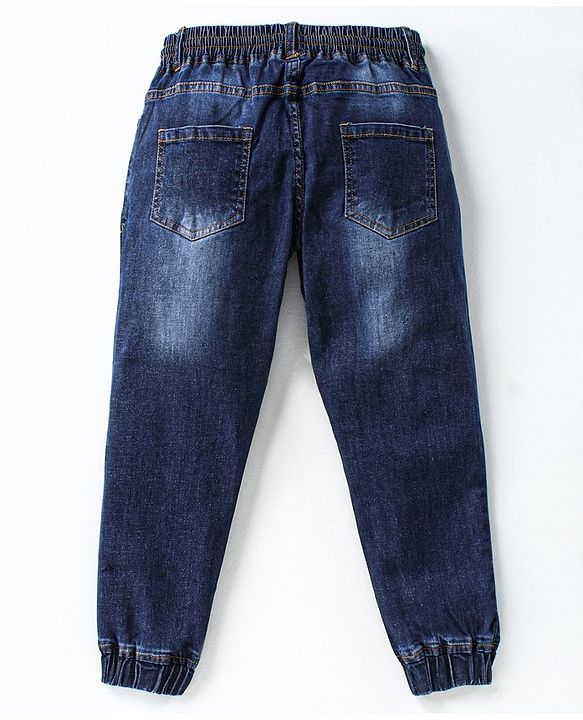 Pine Kids Full Length Enzyme Wash Denim Jeans - Blue