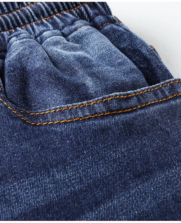 Pine Kids Full Length Enzyme Wash Denim Jeans - Blue