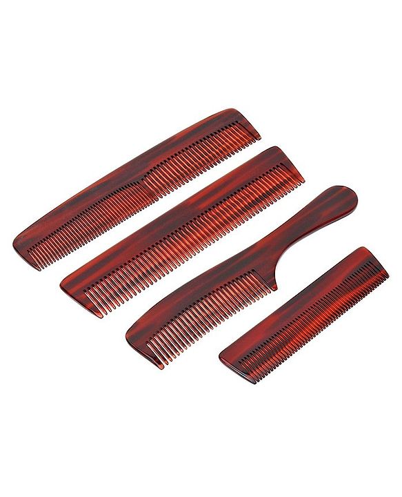 Babyhug Premium Comb Set of 4 - Brown