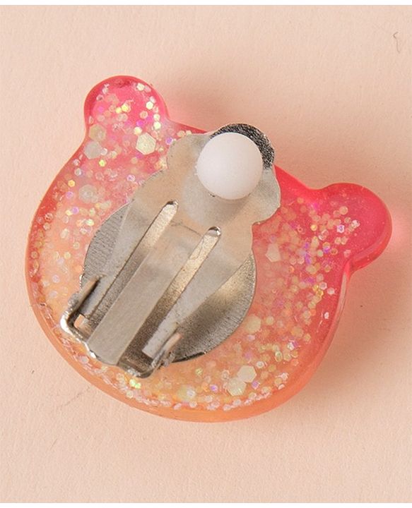 Babyhug Teddy Bear Earrings - Multicolor