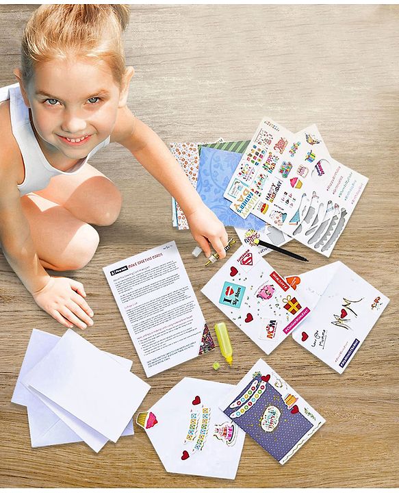 Pine Kids My Personal Greeting Card DIY Kit - Multicolour