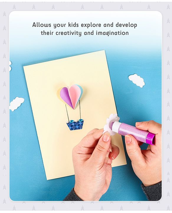 Pine Kids My Personal Greeting Card DIY Kit - Multicolour