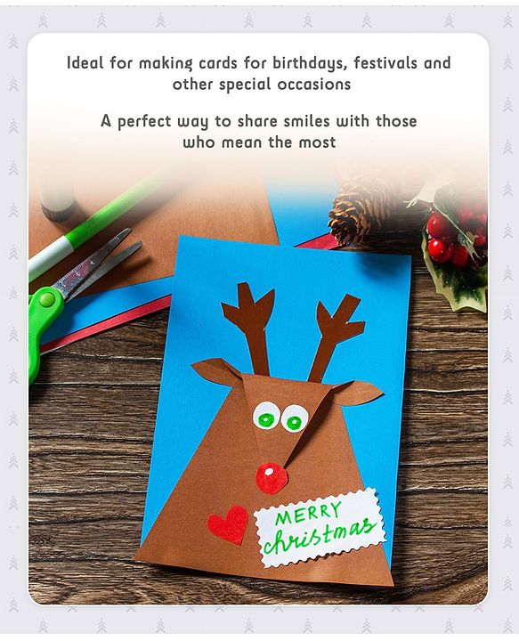 Pine Kids My Personal Greeting Card DIY Kit - Multicolour