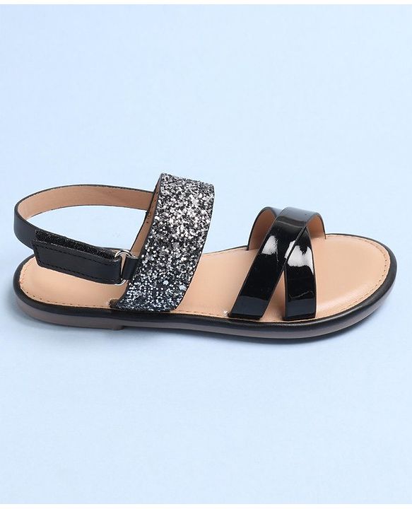 Pine Kids Party Wear Sandals - White