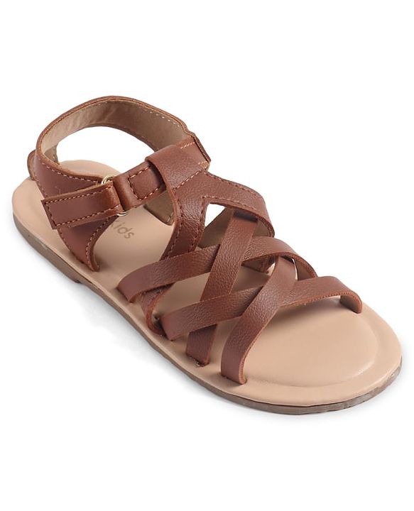 Pine Kids Sandals With Velcro Closure - Pink