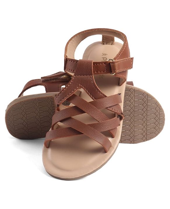 Pine Kids Sandals With Velcro Closure - Pink