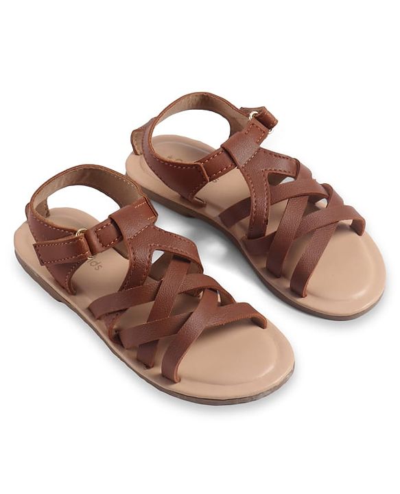 Pine Kids Sandals With Velcro Closure - Pink