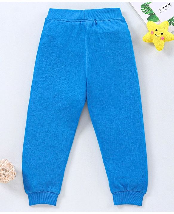 Babyhug Full Length Lounge Pants - Blue