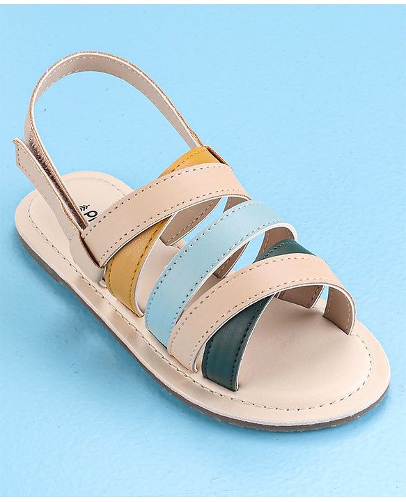 Pine Kids Open Toe Sandals - Blue Ochre