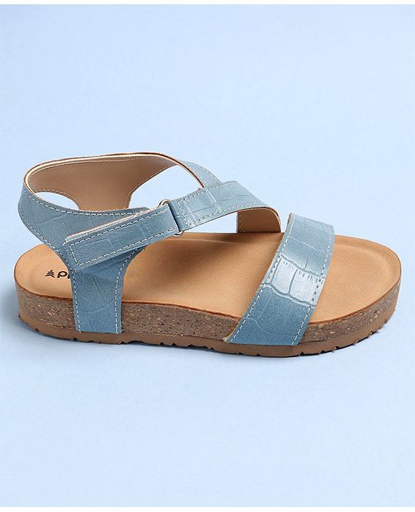 Pine Kids Sandals With Velcro Closure - Blue