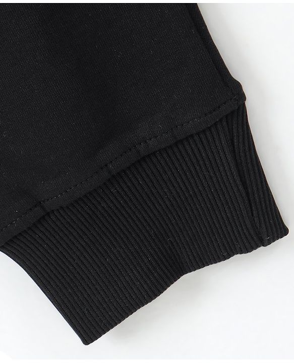Pine Kids Fulll Length Biowashed Lounge Pant - Black