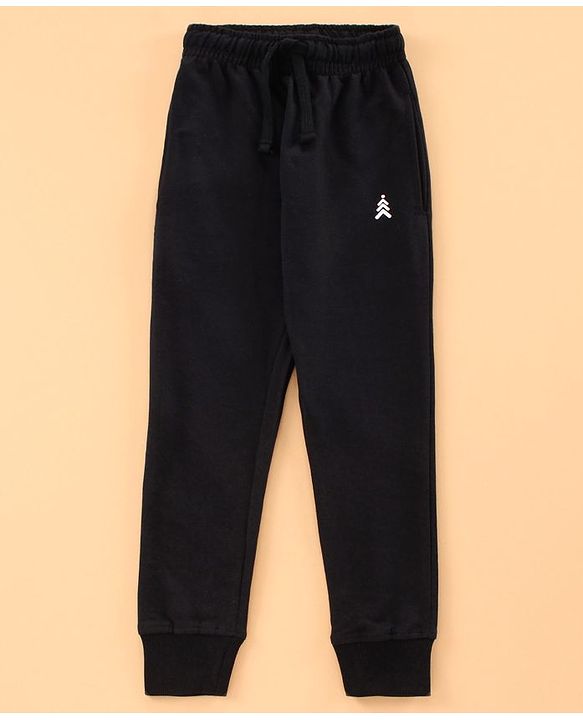 Pine Kids Full Length Bio Wash Track Pants - Grey Black