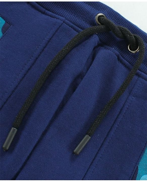 Pine Kids Full Length Bio Washed Track Pant - Blue