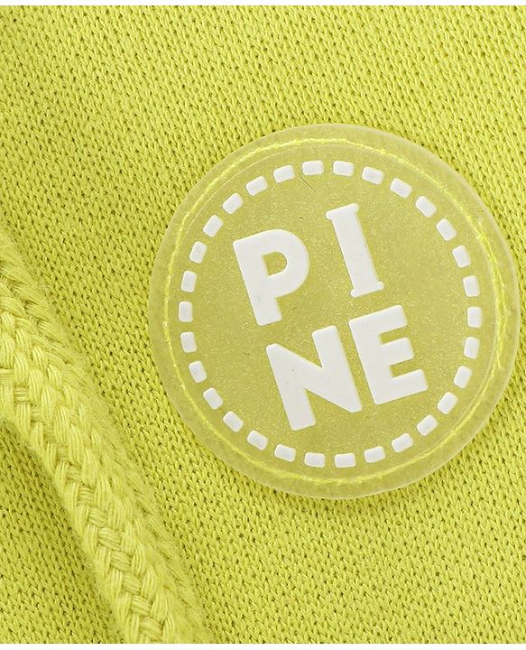 Pine Kids Full Sleeves Hooded Sweatshirt - Lime Green