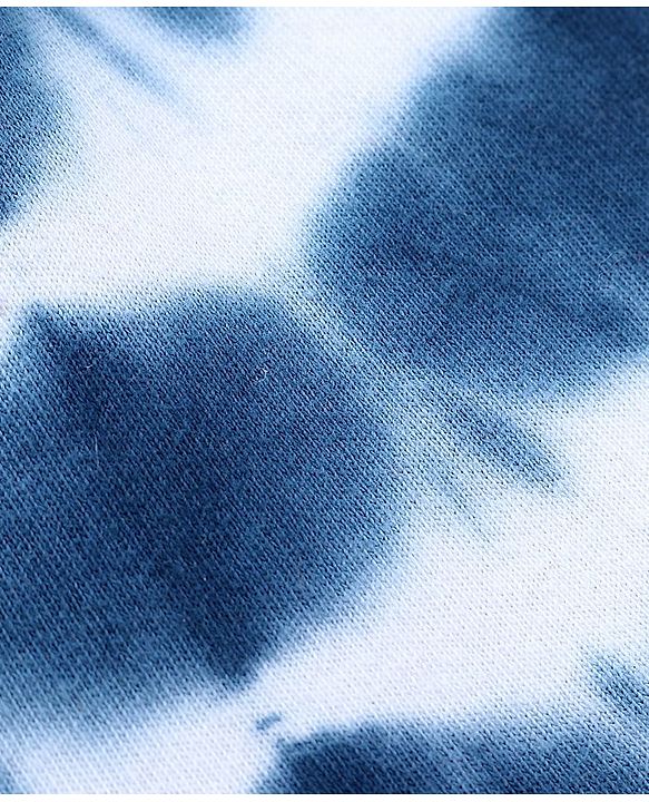 Babyhug Tie Dye Knit Shorts - Navy